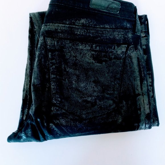 AG Adriano Goldschmied Black Leggings Super Skinny - Picture 2 of 10